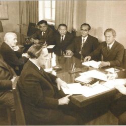 Президиум членов заседания НА КазССР