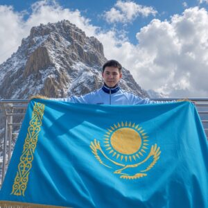 Мансур Турсунгалиев, член сборной Казахстана на IESO 2026, Монблан, Италия